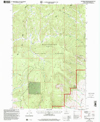 Download a high-resolution, GPS-compatible USGS topo map for Maverick Mountain, MT (2001 edition)