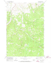 Download a high-resolution, GPS-compatible USGS topo map for Maxville, MT (1973 edition)