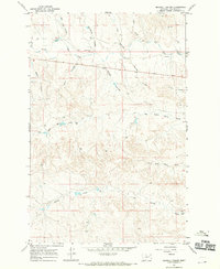 Download a high-resolution, GPS-compatible USGS topo map for Maxwell Coulee, MT (1970 edition)