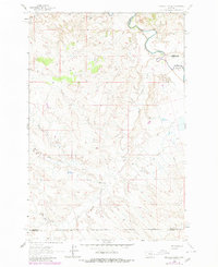 Download a high-resolution, GPS-compatible USGS topo map for Maxwell Ranch, MT (1980 edition)