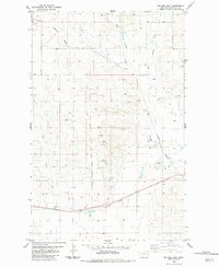 Download a high-resolution, GPS-compatible USGS topo map for Mc Cabe East, MT (1984 edition)