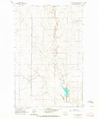 preview thumbnail of historical topo map of Toole County, MT in 1962