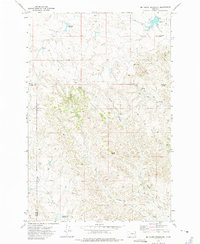 Download a high-resolution, GPS-compatible USGS topo map for Mc Clure Reservoir, MT (1975 edition)