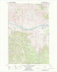 Download a high-resolution, GPS-compatible USGS topo map for Mc Donald, MT (1988 edition)