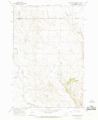 Download a high-resolution, GPS-compatible USGS topo map for Mc Ginnis Butte SE, MT (1969 edition)