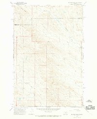 Download a high-resolution, GPS-compatible USGS topo map for Mc Ginnis Butte SW, MT (1969 edition)