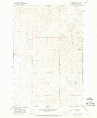 preview thumbnail of historical topo map of Garfield County, MT in 1965