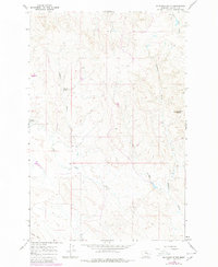 Download a high-resolution, GPS-compatible USGS topo map for Mc Ginnis Butte, MT (1980 edition)