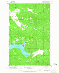 Download a high-resolution, GPS-compatible USGS topo map for Mc Gregor Peak, MT (1967 edition)