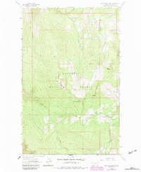 Download a high-resolution, GPS-compatible USGS topo map for Mc Guire Mountain, MT (1984 edition)