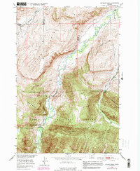 Download a high-resolution, GPS-compatible USGS topo map for Mc Leod Basin, MT (1991 edition)