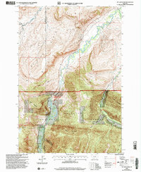 Download a high-resolution, GPS-compatible USGS topo map for Mc Leod Basin, MT (2005 edition)