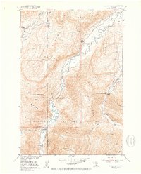 Download a high-resolution, GPS-compatible USGS topo map for Mc Leod Basin, MT (1953 edition)