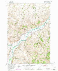Download a high-resolution, GPS-compatible USGS topo map for Mc Leod, MT (1981 edition)