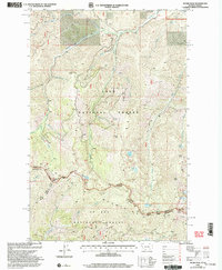 Download a high-resolution, GPS-compatible USGS topo map for McGee Peak, MT (2003 edition)