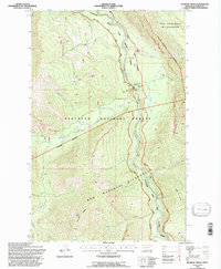 Download a high-resolution, GPS-compatible USGS topo map for Meadow Creek, MT (1997 edition)