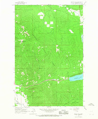 Download a high-resolution, GPS-compatible USGS topo map for Meadow Peak, MT (1967 edition)