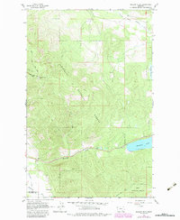 Download a high-resolution, GPS-compatible USGS topo map for Meadow Peak, MT (1984 edition)