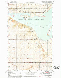 Download a high-resolution, GPS-compatible USGS topo map for Medicine Lake, MT (1985 edition)