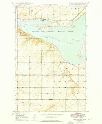 Download a high-resolution, GPS-compatible USGS topo map for Medicine Lake, MT (1976 edition)