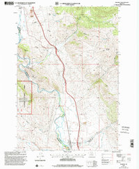 Download a high-resolution, GPS-compatible USGS topo map for Melrose, MT (2002 edition)