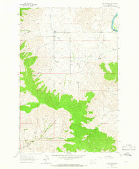 Download a high-resolution, GPS-compatible USGS topo map for Melton Ranch, MT (1966 edition)