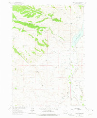 Download a high-resolution, GPS-compatible USGS topo map for Metzel Ranch, MT (1975 edition)