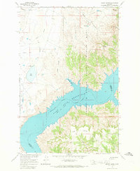 Download a high-resolution, GPS-compatible USGS topo map for Mickey Butte, MT (1969 edition)