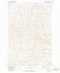 Download a high-resolution, GPS-compatible USGS topo map for Mildred NE, MT (1981 edition)