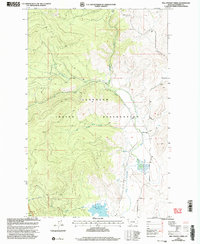 Download a high-resolution, GPS-compatible USGS topo map for Mill Pocket Creek, MT (2003 edition)