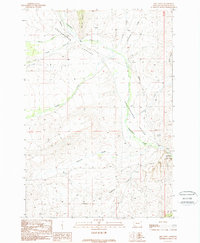 Download a high-resolution, GPS-compatible USGS topo map for Mill Point, MT (1989 edition)
