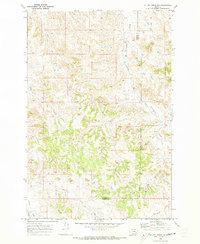 Download a high-resolution, GPS-compatible USGS topo map for Miller Creek NW, MT (1973 edition)