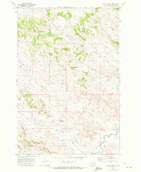 Download a high-resolution, GPS-compatible USGS topo map for Miller Creek, MT (1972 edition)
