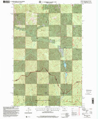 Download a high-resolution, GPS-compatible USGS topo map for Miller Lake, MT (2000 edition)