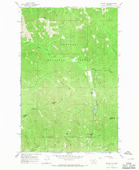 Download a high-resolution, GPS-compatible USGS topo map for Miller Lake, MT (1971 edition)