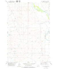 Download a high-resolution, GPS-compatible USGS topo map for Mills Creek East, MT (1979 edition)