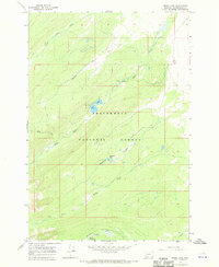 Download a high-resolution, GPS-compatible USGS topo map for Miner Lake, MT (1970 edition)