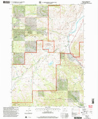 Download a high-resolution, GPS-compatible USGS topo map for Miner, MT (2005 edition)