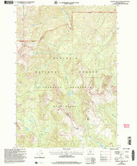 Download a high-resolution, GPS-compatible USGS topo map for Mineral Mountain, MT (2005 edition)
