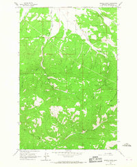 Download a high-resolution, GPS-compatible USGS topo map for Mineral Ridge, MT (1967 edition)