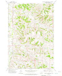 Download a high-resolution, GPS-compatible USGS topo map for Minnehaha Creek North, MT (1975 edition)
