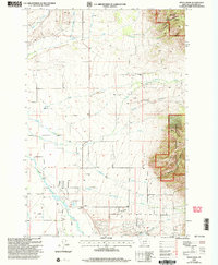 Download a high-resolution, GPS-compatible USGS topo map for Miser Creek, MT (2005 edition)