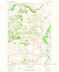 Download a high-resolution, GPS-compatible USGS topo map for Mission Creek, MT (1965 edition)
