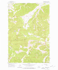 Download a high-resolution, GPS-compatible USGS topo map for Mixes Baldy, MT (1977 edition)