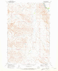 Download a high-resolution, GPS-compatible USGS topo map for Mizpah, MT (1973 edition)
