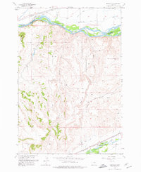Download a high-resolution, GPS-compatible USGS topo map for Montaqua, MT (1977 edition)