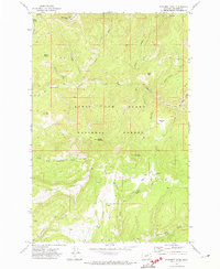 Download a high-resolution, GPS-compatible USGS topo map for Monument Peak, MT (1974 edition)