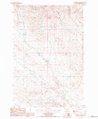 Download a high-resolution, GPS-compatible USGS topo map for Moonlight Creek, MT (1984 edition)