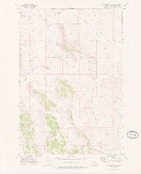Download a high-resolution, GPS-compatible USGS topo map for Moonlight Creek, MT (1976 edition)