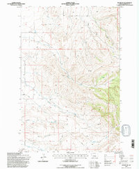 Download a high-resolution, GPS-compatible USGS topo map for Moore SW, MT (1997 edition)
